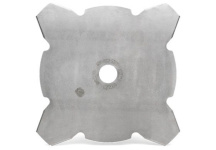 Grasschneideblatt, 4-flügelig Husqvarna 255-4T, Ø255 mm, Ø1" Grasschneideblatt, 4-flügelig Husqvarna 255-4T, Ø255 mm, Ø1"