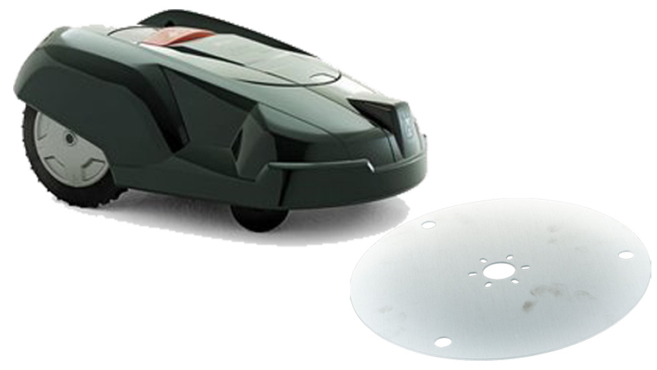 Wechsel der Gleitplatte bei einem Husqvarna Automower 220AC/230ACX