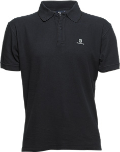 Polo shirt, navy - Man in der Gruppe Husqvarna Forst- und Garten produkte / Husqvarna Kleidung/Ausrüstung / Arbeitskleidung / Zubehör bei GPLSHOP (1016380)