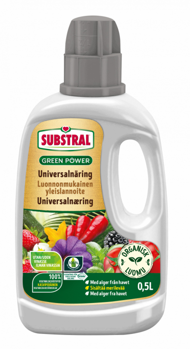 Substral Organic Universal Nutrition 500 ml 41953 in der Gruppe Husqvarna Forst- und Garten produkte / Rasensamen und Rasendünger / Anbau bei GPLSHOP (41953)