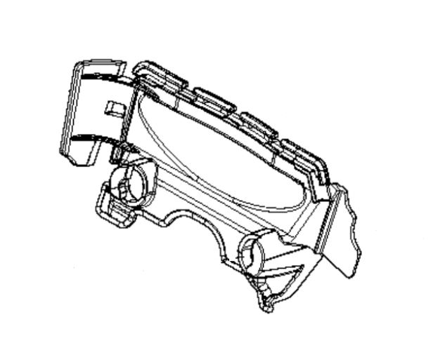 Schutz 5011820-01 in der Gruppe Ersatzteile / Ersatzteile Motorsägen / Ersatzteile Husqvarna 572XP/G bei GPLSHOP (5011820-01)