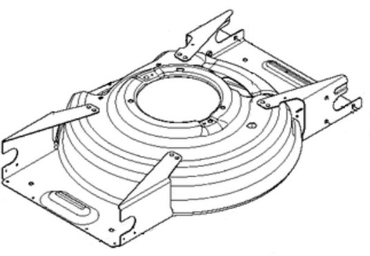 Chassis in der Gruppe Ersatzteile / Ersatzteile Husqvarna Rasenmäher / Ersatzteile Husqvarna R148SV bei GPLSHOP (5013755-01)