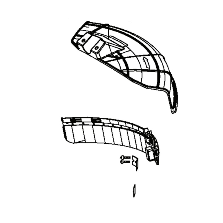 Service Kit Sicherheitsschutz Kpl 5014243-10 in der Gruppe Ersatzteile / Ersatzteile McCulloch Freischneider / Ersatzteile McCulloch B33P bei GPLSHOP (5014243-10)