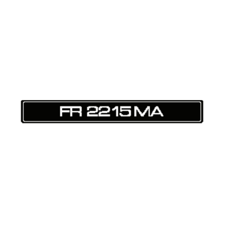 Abziehbild 5022921-09 in der Gruppe Ersatzteile / Ersatzteile Gräsklippare / Ersatzteile Jonsered Åkgräsklippare / Ersatzteile Jonsered FR 2215 MA bei GPLSHOP (5022921-09)
