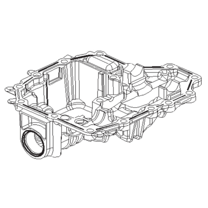Getriebeabdeckung in der Gruppe Ersatzteile / Ersatzteile Rider / Ersatzteile Husqvarna Rider 320X AWD bei GPLSHOP (5028520-01)