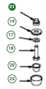 Isolierbuchse Männlich 5033359-01 in der Gruppe  bei GPLSHOP (5033359-01)