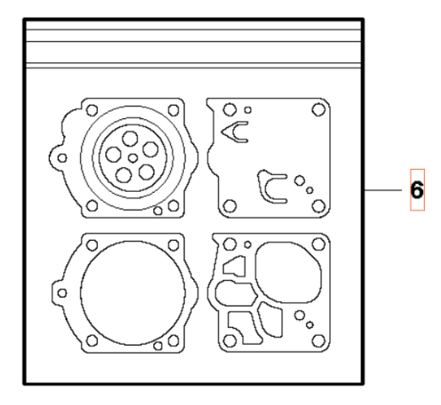 Dichtungssatz Vergaser in der Gruppe  bei GPLSHOP (5035974-03)