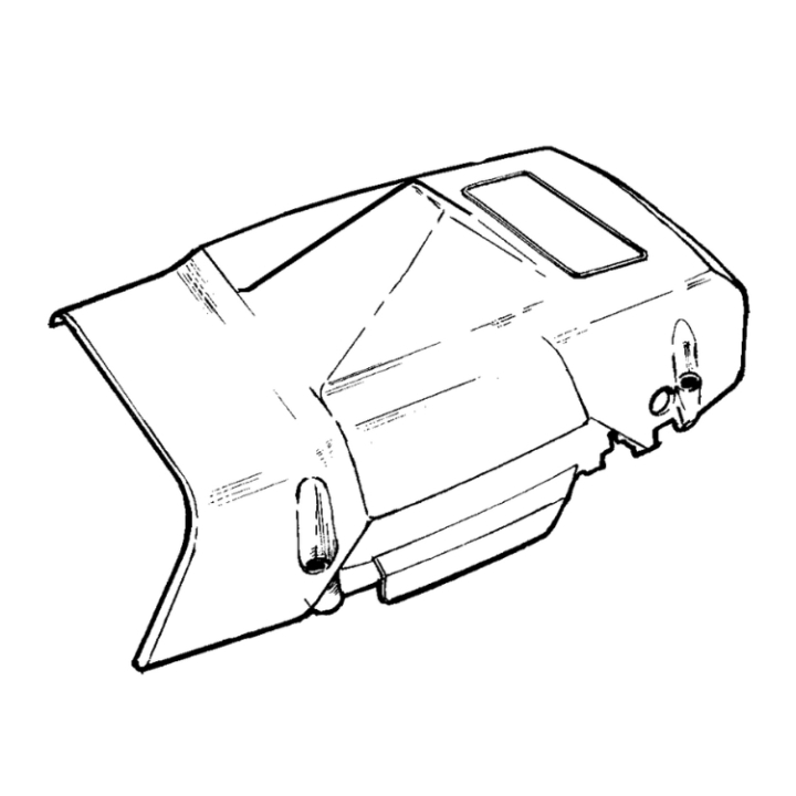 Zylinderdeckel Std, Komplett 5036974-01 in der Gruppe  bei GPLSHOP (5036974-01)
