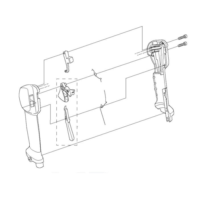 Gasgriff Kpl 5042098-05 in der Gruppe Ersatzteile / Ersatzteile Jonsered Freischneider / Ersatzteile Jonsered FC2256W bei GPLSHOP (5042098-05)
