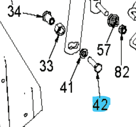 Bolzen M8X30 M6S 8,8 Fzb in der Gruppe  bei GPLSHOP (5044591-01)