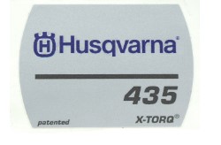 Abziehbild 5045468-01 in der Gruppe Ersatzteile / Ersatzteile Motorsägen / Ersatzteile Husqvarna 435/E bei GPLSHOP (5045468-01)