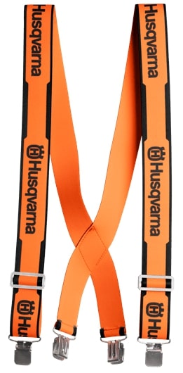Husqvarna Hosenträger mit Metallclips in der Gruppe Husqvarna Forst- und Garten produkte / Husqvarna Kleidung/Ausrüstung / Arbeitskleidung / Zubehör bei GPLSHOP (5056185-00)