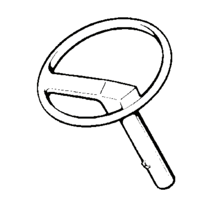 Lenkrad (Jonsered) in der Gruppe Ersatzteile / Ersatzteile Jonsered Aufsitzrasenmäher / Ersatzteile Jonsered FR 2113 MA bei GPLSHOP (5065920-03)