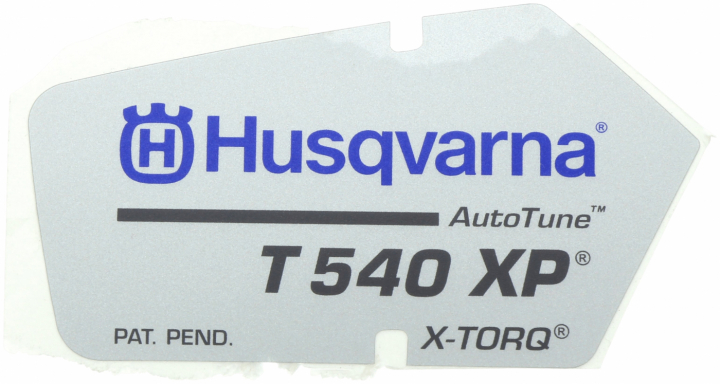 Abziehbild 5069419-01 in der Gruppe Ersatzteile / Ersatzteile Motorsägen / Ersatzteile Husqvarna T540XP bei GPLSHOP (5069419-01)