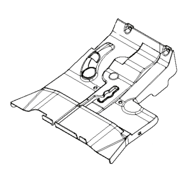 Riemenabdeckung in der Gruppe Ersatzteile / Ersatzteile Rider / Ersatzteile Husqvarna Rider 422 TS AWD bei GPLSHOP (5104182-02)