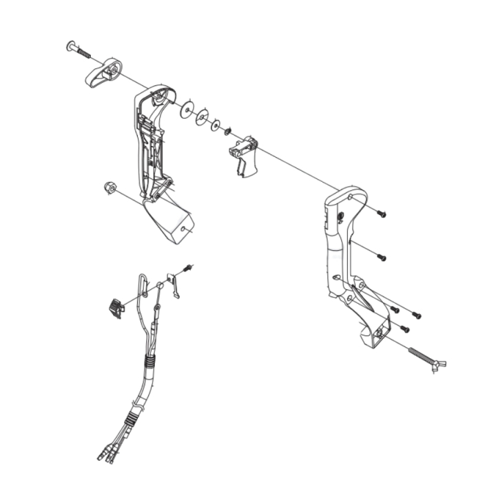 Leber Set 5117303-01 in der Gruppe Ersatzteile / Ersatzteile Övriga Reservdelar / Ersatzteile Jonsered Lövblåsare / Ersatzteile Jonsered BB2250 bei GPLSHOP (5117303-01)