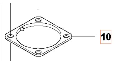 Abdeckung 5141892-01 in der Gruppe Ersatzteile / Ersatzteile Freischneider / Ersatzteile Husqvarna 525RX/T bei GPLSHOP (5141892-01)