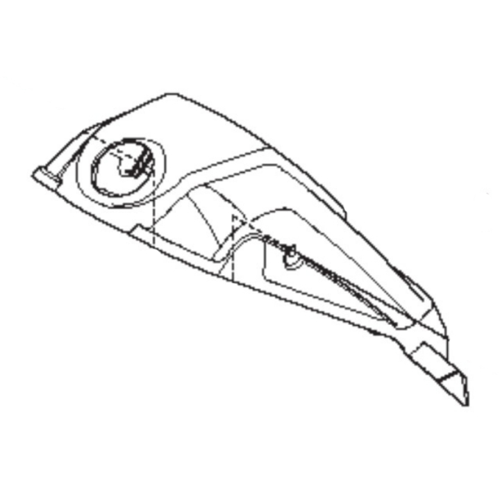 Lenkungsabdeckung in der Gruppe Ersatzteile / Ersatzteile Rider / Ersatzteile Husqvarna Rider 115C bei GPLSHOP (5218890-01)