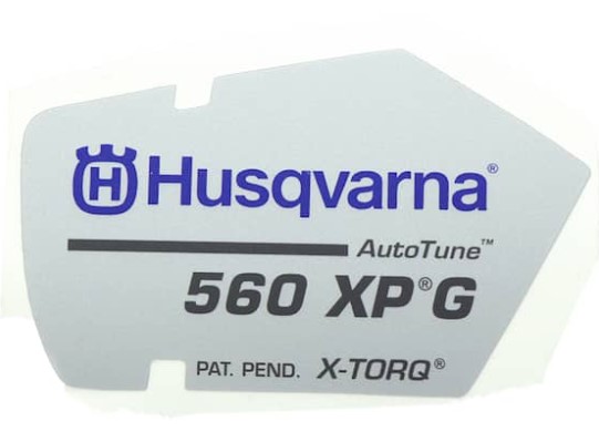 Abziehbild 560XPG 5230356-04 in der Gruppe Ersatzteile / Ersatzteile Motorsägen / Ersatzteile Husqvarna 560XP/G bei GPLSHOP (5230356-04)