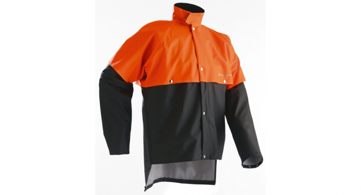 Husqvarna Regenjacke S in der Gruppe Husqvarna Forst- und Garten produkte / Husqvarna Kleidung/Ausrüstung / Arbeitskleidung / Zubehör bei GPLSHOP (5230792-46)