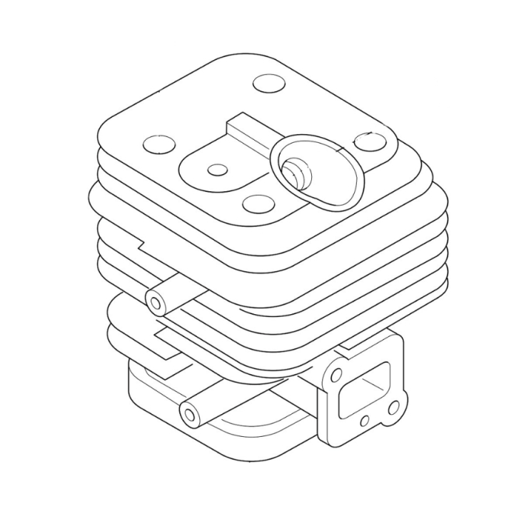 Zylinder 5231226-01 in der Gruppe Ersatzteile / Ersatzteile Jonsered Freischneider / Ersatzteile Jonsered GC2053 bei GPLSHOP (5231226-01)
