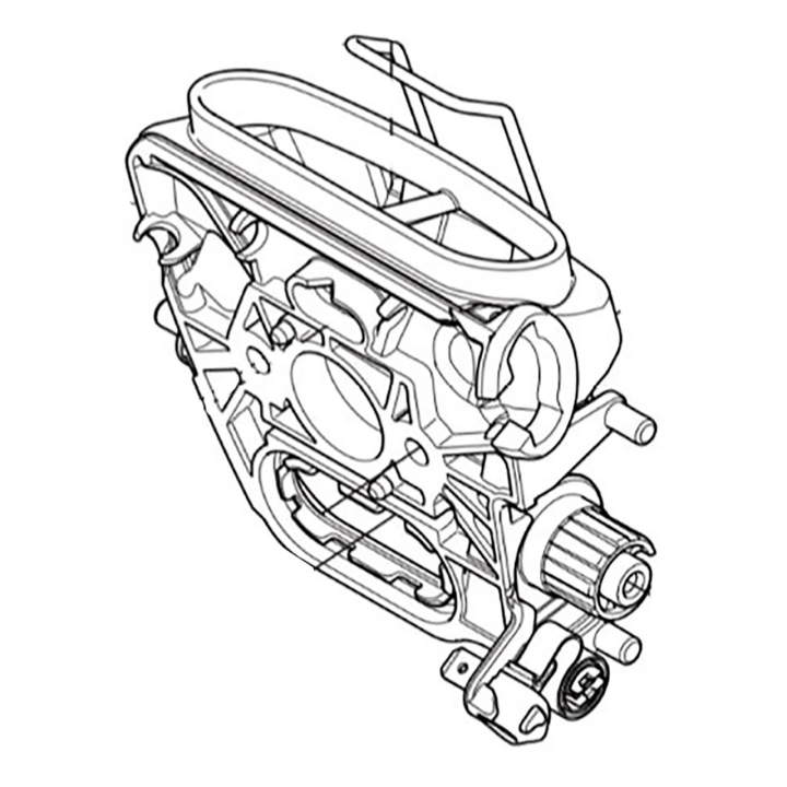 Filterhalter Kpl 5253979-06 in der Gruppe Ersatzteile / Ersatzteile Motorsägen / Ersatzteile Husqvarna 562 XP/G bei GPLSHOP (5253979-06)
