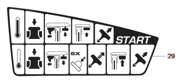 Aufkleber Startanleitung in der Gruppe  bei GPLSHOP (5255720-02)