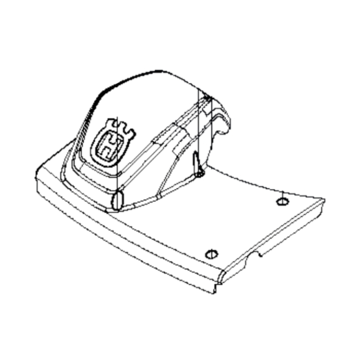 Abdeckung vorne Husqvarna Electric 5298082-01 in der Gruppe  bei GPLSHOP (5298082-01)