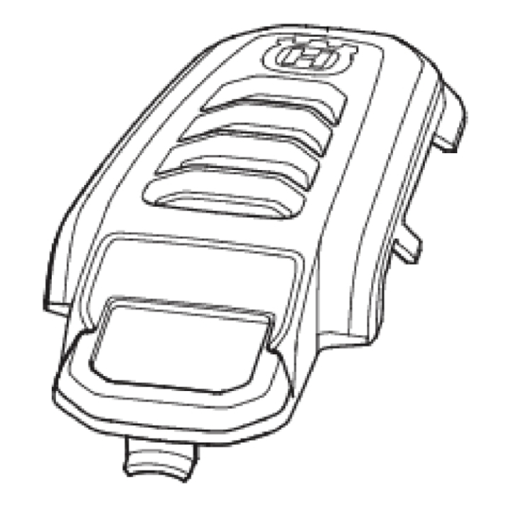 Abdeckung oben in der Gruppe Ersatzteile / Ersatzteile Heckenscheren / Ersatzteile Husqvarna 215iHD45 bei GPLSHOP (5298856-01)