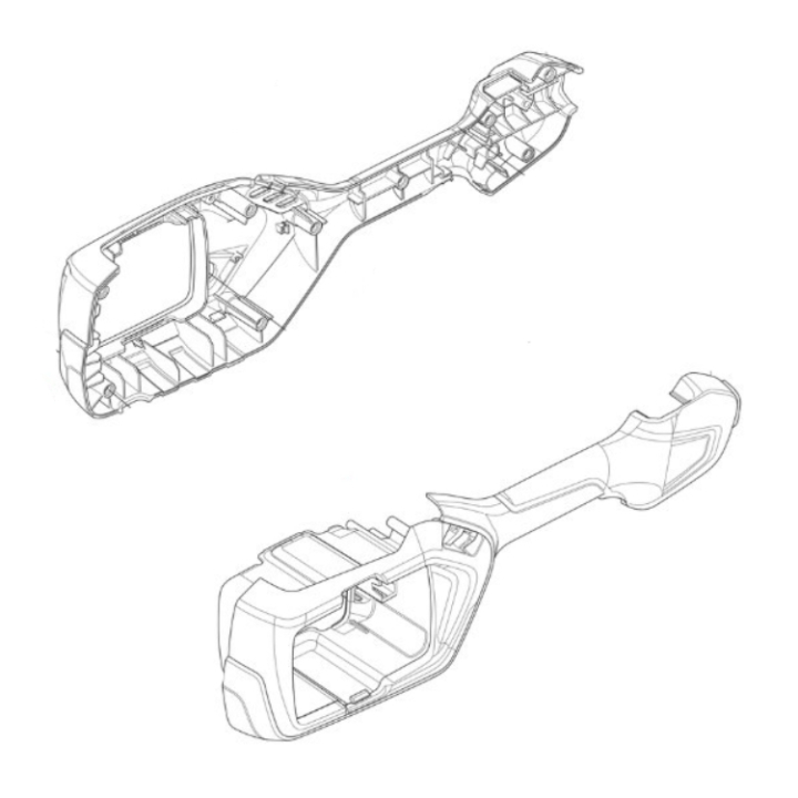 Gehäuse L&R Assy 5299060-01 in der Gruppe Ersatzteile / Ersatzteile Freischneider / Ersatzteile Husqvarna 215iL bei GPLSHOP (5299060-01)