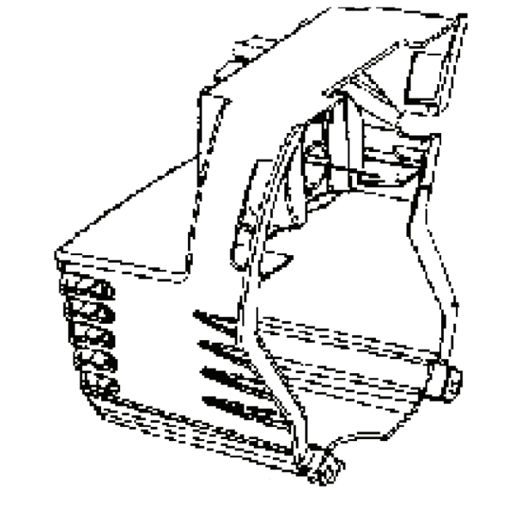 Hintere Verkleidung mit Hitzeschutz in der Gruppe  bei GPLSHOP (5300587-97)