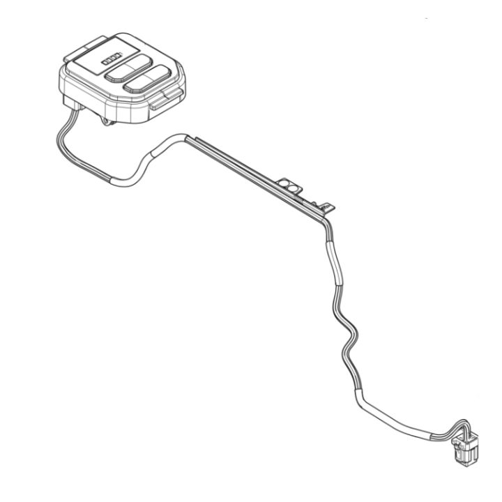 Bedienfeld G6 Medium 2Btn S 5310630-01 in der Gruppe  bei GPLSHOP (5310630-01)