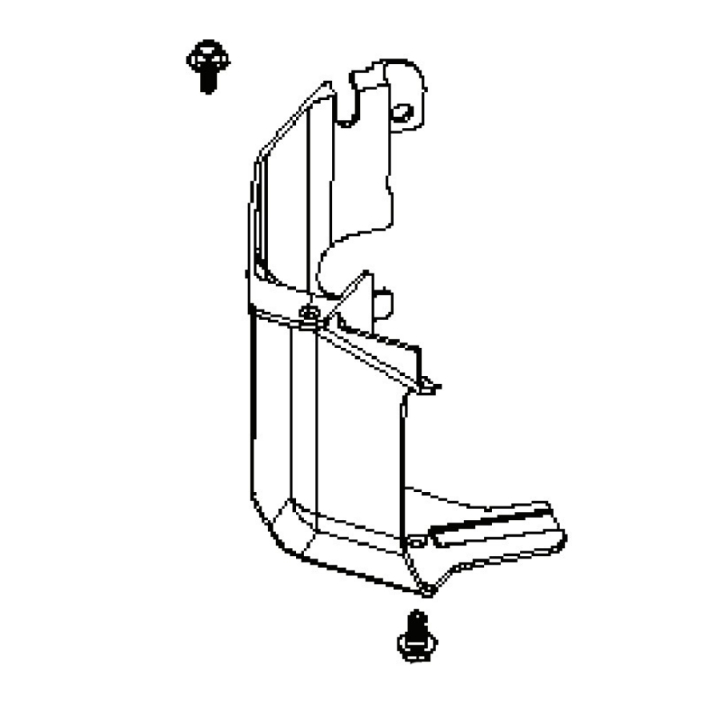 Deflektor in der Gruppe Ersatzteile / Ersatzteile Rider / Ersatzteile Husqvarna Rider 214TC bei GPLSHOP (5311469-99)