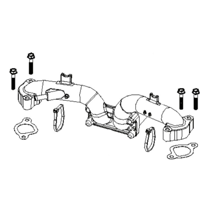 Rohrbaugruppe in der Gruppe Ersatzteile / Ersatzteile Rider / Ersatzteile Husqvarna Rider 214TC bei GPLSHOP (5311471-11)