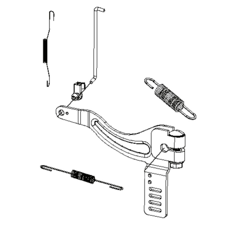 Drosselklappe in der Gruppe Ersatzteile / Ersatzteile Rider / Ersatzteile Husqvarna Rider 214T bei GPLSHOP (5311471-44)