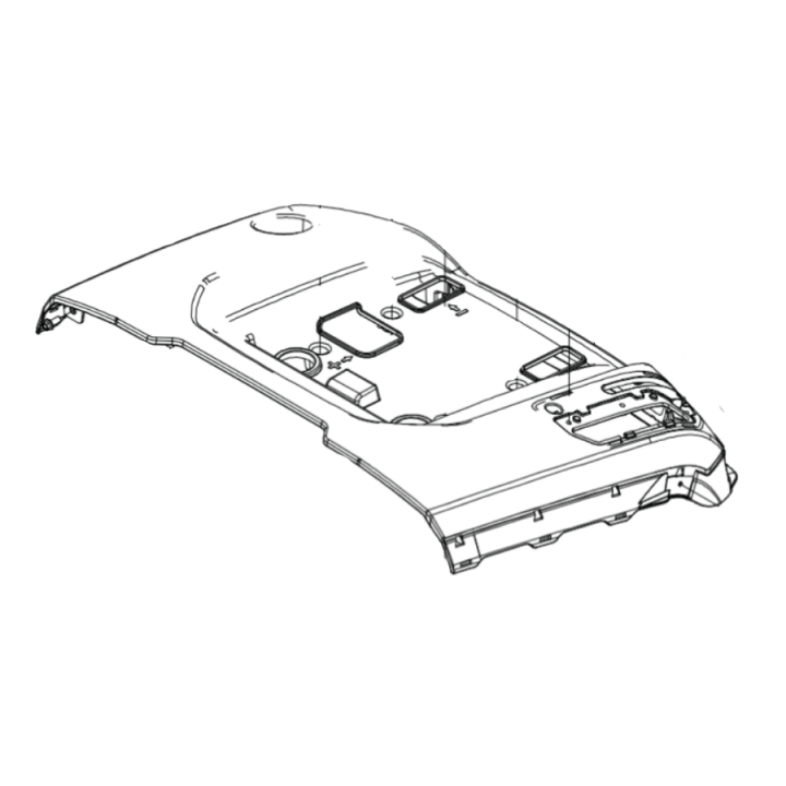 Kotflügel hinten in der Gruppe Ersatzteile / Ersatzteile Rasentraktoren / Ersatzteile Husqvarna TC 114 bei GPLSHOP (5311476-23)