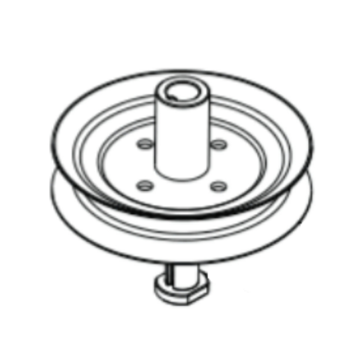 Riemenspannrolle Husqvarna TS112, TC112 in der Gruppe bei GPLSHOP (5311479-10)
