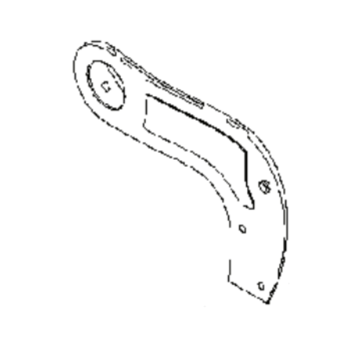 Platte 5312121-10 in der Gruppe Ersatzteile / Ersatzteile für Jonsered Rasenmäher / Ersatzteile Jonsered LM 2151CMDA bei GPLSHOP (5312121-10)
