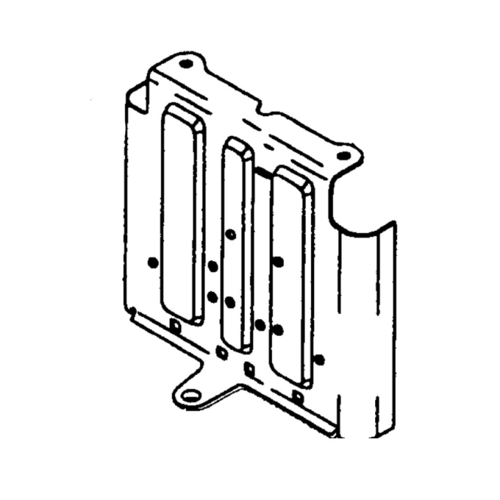 Rückplatte 5321278-80 in der Gruppe Ersatzteile / Ersatzteile Gräsklippare / Ersatzteile Husqvarna Traktorer / Ersatzteile LT & LTH / Ersatzteile Husqvarna LT100, LT112 & LT120 bei GPLSHOP (5321278-80)