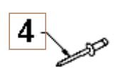 Niet 5321284-15 in der Gruppe Ersatzteile / Ersatzteile Husqvarna Schneefräsen / Ersatzteile Husqvarna ST430T bei GPLSHOP (5321284-15)
