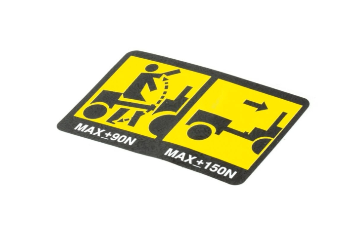 Abziehbild in der Gruppe Ersatzteile / Ersatzteile Jonsered Aufsitzrasenmäher / Ersatzteile Jonsered LT 2217 A bei GPLSHOP (5321625-98)