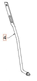 Stange, Obermaterial, Geschwindigkeitsregelung 5321877-82 in der Gruppe  bei GPLSHOP (5321877-82)