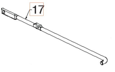 Stange 5324025-68 in der Gruppe Ersatzteile / Ersatzteile Husqvarna Schneefräsen / Ersatzteile Husqvarna 276EP bei GPLSHOP (5324025-68)