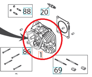 Obere Kappe 5324292-54 in der Gruppe  bei GPLSHOP (5324292-54)