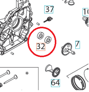 Dichtungssatz 5324292-83 in der Gruppe  bei GPLSHOP (5324292-83)