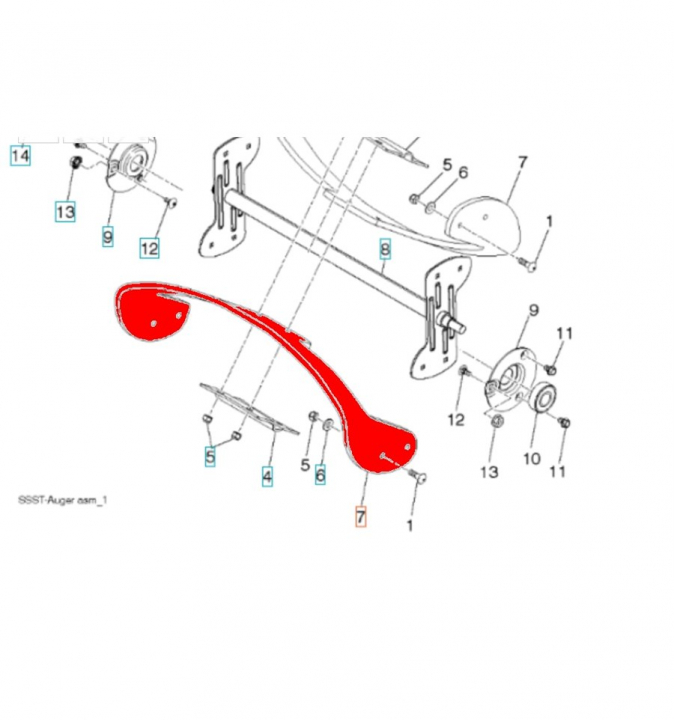 Schaufel 5324427-59 in der Gruppe  bei GPLSHOP (5324427-59)