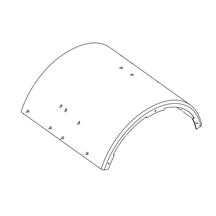 Bildschirm 5324429-61 in der Gruppe Ersatzteile / Ersatzteile für Husqvarna Motorhacken / Ersatzteile Husqvarna CRT 81 bei GPLSHOP (5324429-61)