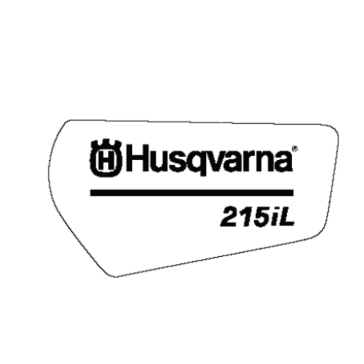 Aufkleber 215Il 5342214-01 in der Gruppe Ersatzteile / Ersatzteile Freischneider / Ersatzteile Husqvarna 215iL bei GPLSHOP (5342214-01)