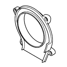 Luftleitblech abdecken 5349931-01 in der Gruppe Ersatzteile / Ersatzteile Motorsägen / Ersatzteile Husqvarna 225i bei GPLSHOP (5349931-01)