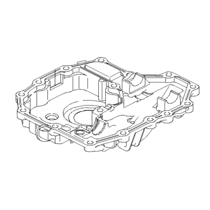 Haus Vxl-, Unter in der Gruppe Ersatzteile / Ersatzteile Rider / Ersatzteile Husqvarna Rider 316TX bei GPLSHOP (5354028-45)